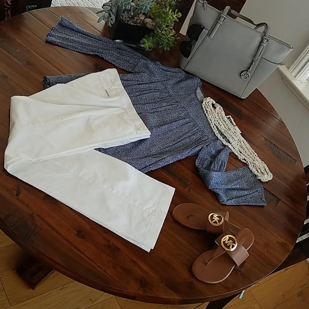 Michael Kors White Pants - 6 - NWOT